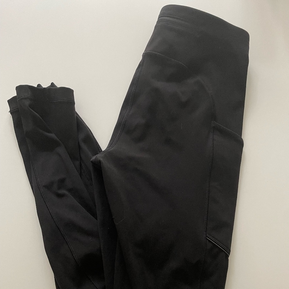 Black Lululemon Leggings with Pockets
